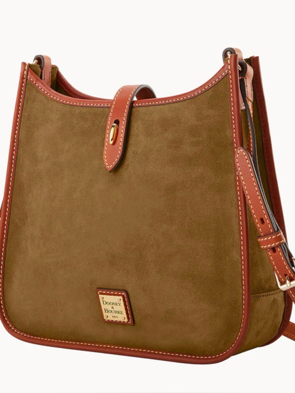 Dooney & Bourke Suede Messenger Crossbody